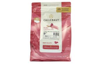 Pravá ružová čokoláda - Ruby Callets - 2,5 kg - Callebaut