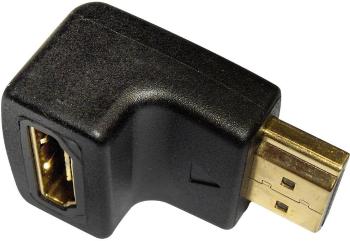 Inakustik 0090201002 HDMI adaptér [1x HDMI zásuvka - 1x HDMI zástrčka] čierna pozlátené kontakty