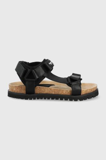 Sandále Pepe Jeans Urban Sandal Cork pánske, čierna farba