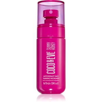 Coco & Eve Sunny Honey Antioxidant Face Tanning Micromist samoopaľovacia hmla na tvár 75 ml