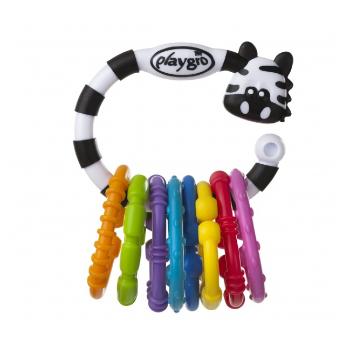 PLAYGRO Zebra s krúžkami nová