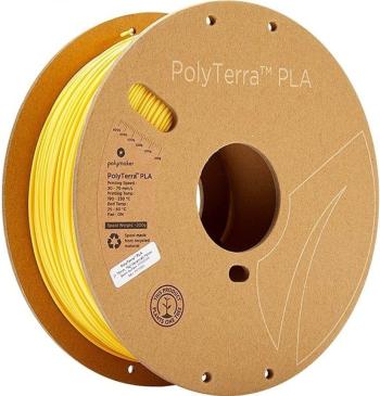 Polymaker PolyTerra PLA Filament 1,75 mm 1 kg Savannah Yellow