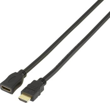 SpeaKa Professional HDMI predlžovací kábel #####HDMI-A Stecker, #####HDMI-A Buchse 5.00 m čierna SP-7870536 audio return
