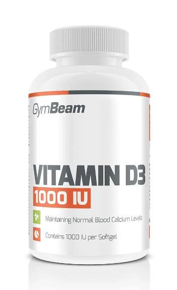 Vitamin D3 1 000 IU - GymBeam 120 kaps.