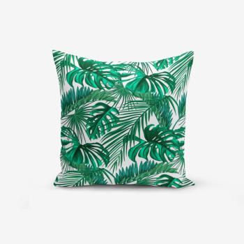 Obliečka na vankúš s prímesou bavlny Minimalist Cushion Covers Mint Green Kavanice, 45 × 45 cm