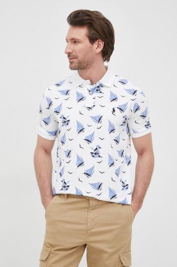 Bavlnené polo tričko Polo Ralph Lauren vzorované