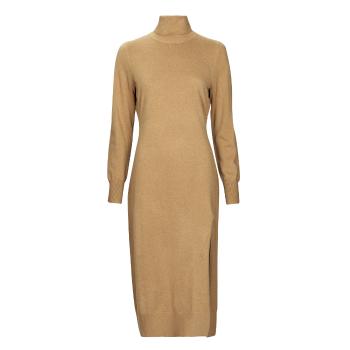 MICHAEL Michael Kors  EASY TNK SLIT MIDI  Dlhé šaty Béžová