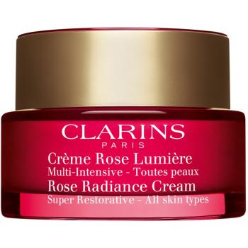 Clarins Rose Radiance Cream Super Restorative obnovujúci denný krém proti vráskam 50 ml