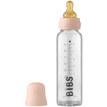 BIBS Baby Glass Bottle 225 ml dojčenská fľaša Blush 225 ml