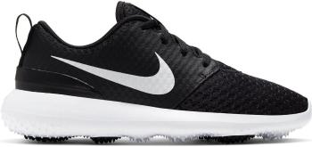 Nike Roshe G Black/Metallic White/White 36 Juniorské golfové topánky