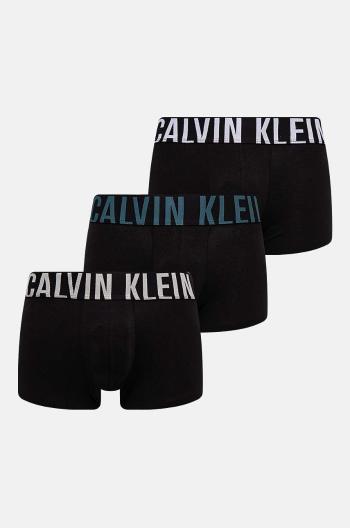 Boxerky Calvin Klein Underwear 3-pak pánske, čierna farba, 000NB3608A