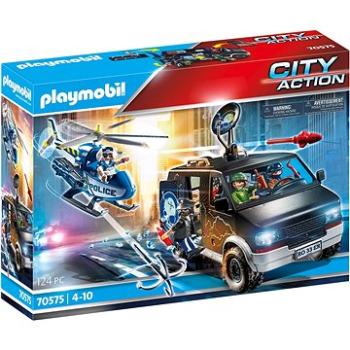 Playmobil 70575 Policajná helikoptéra: Prenasledovanie vozidla (4008789705754)