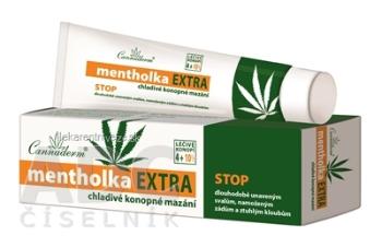 Cannaderm MENTHOLKA EXTRA chladivé konopné mazanie 1x150 ml