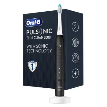 Oral-B Pulsonic SLIM CLEAN 2000 Black elektrická zubná kefka