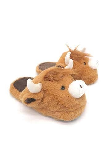 Papuče Aroma Home Highland Cow Sleepers