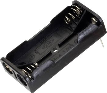 TRU COMPONENTS BH-421-3P batériový držák 2x micro (AAA) póly kontaktu