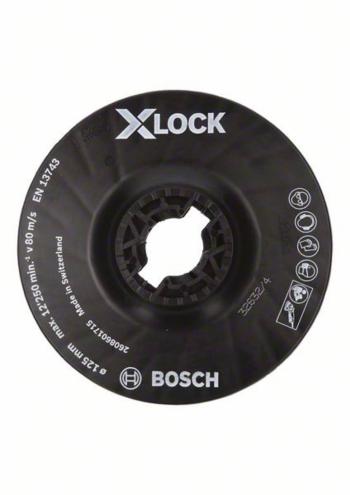 Nosná podložka X-LOCK, stredne tvrdá, 125 mm Bosch Accessories 2608601715