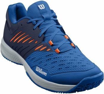 Wilson Kaos Comp 3.0 Mens Tennis Shoe Classic Blue/Peacoat/Orange Tiger 42