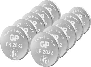 GP Batteries GPCR2032-2CPU10 gombíková batéria  CR 2032 lítiová  3 V 10 ks