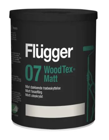 WOOD TEX 07 MATT - Matný krycí náter na drevo čierna 3 L
