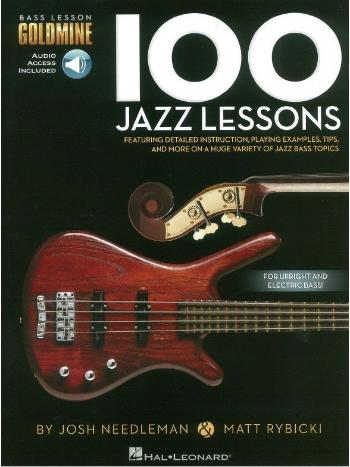 Hal Leonard Bass Lesson Goldmine: 100 Jazz Lessons Noty