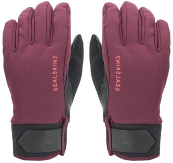 Sealskinz Waterproof All Weather Insulated Glove Red/Black S Cyklistické rukavice