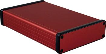 Hammond Electronics 1455L1601RD 1455L1601RD profilové puzdro 160 x 103 x 30.5  hliník  červená 1 ks