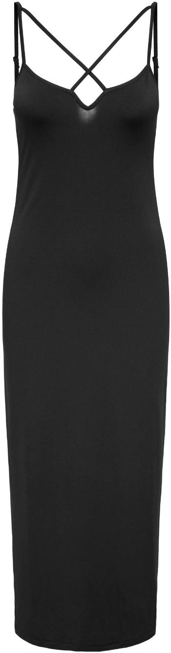 Jacqueline de Yong Dámske šaty JDYMISTY Slim Fit 15318179 Black XS