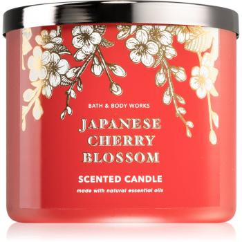 Bath & Body Works Japanese Cherry Blossom vonná sviečka 411 g