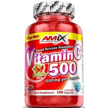 Amix Nutrition Vitamin C 500 mg, 125 cps (8594159533370)