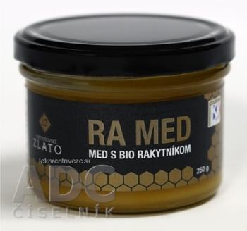 T.ZLATO RA MED - MED S BIO RAKYTNÍKOM pastovaný, 1x250 g