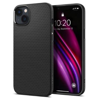 Spigen Liquid Air kryt na iPhone 14 Plus / 15 Plus, čierny