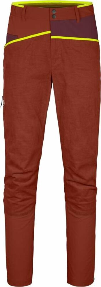 Ortovox Outdoorové nohavice Casale Pants M Clay Orange XL