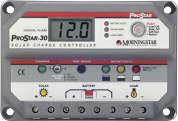 Morningstar ProStar PS-30M solárny regulátor nabíjania PWM 12 V, 24 V 30 A