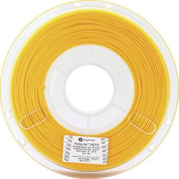 Polymaker 70177  vlákno pre 3D tlačiarne PETG plast  1.75 mm 1 kg žltá PolyLite 1 ks