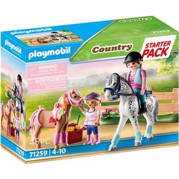 Playmobil 71259 Starter Pack Starostlivosť o kone (4008789712592)