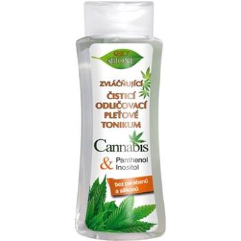 BIONE COSMETICS Bio Cannabis Čistiace odličovacie pleťové tonikum 255 ml (8595061605377)
