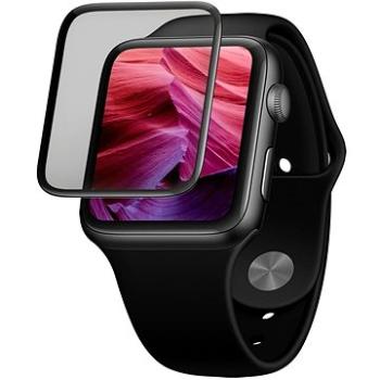 FIXED 3D FullGlue-Cover na Apple Watch 45 mm s aplikátorom čierne (FIXG3DW-818-BK)