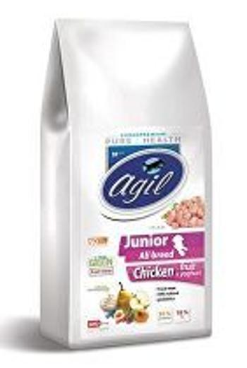 Agil Junior All Breed Low Grain Chicken,Lamb,Tuna 10kg