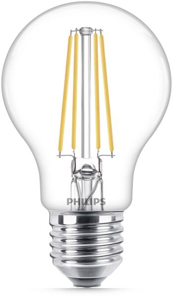 Philips Lighting 76862401 LED  En.trieda 2021 A ++ (A ++ - E) E27 guľatý tvar 7 W = 60 W teplá biela (Ø x d) 60 mm x 106