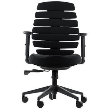Otočná stolička s predĺženým sedákom LOOP BLACK (Stema_5903917404334)