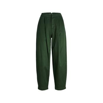 Jjxx  Zoe Relaxed Pants - Sycamore  Nohavice Zelená