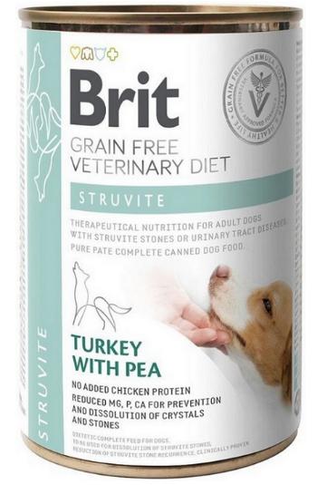 Brit Veterinary Diets GF dog Struvite 400g konzerva