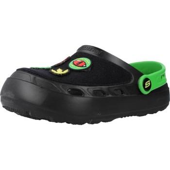 Skechers  Žabky SWIFTERS - DINO-BITS  Čierna