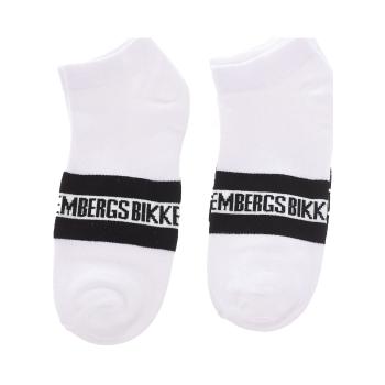 Bikkembergs  BK082-WHITEBLACK  Športové ponožky Biela