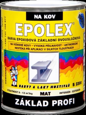 S 2300 EPOLEX PROFI - základná dvojzložková epoxidová farba šedý 1,18 kg