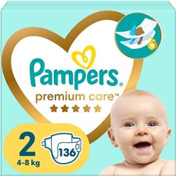 PAMPERS Premium Care veľkosť 2 (136 ks) (8006540855812)