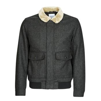 Jack & Jones  JJTOM WOOL BOMBER  Bundy Šedá