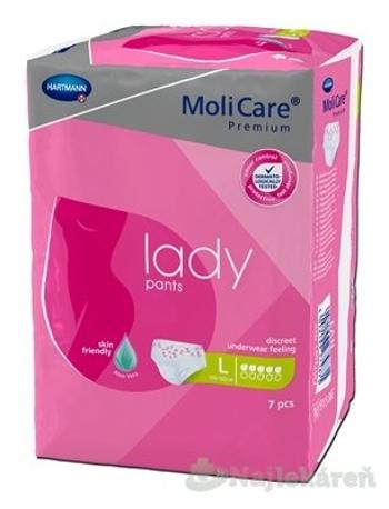 MoliCare Premium lady pants 5 kvapiek L inkontinenčné nohavičky 7ks