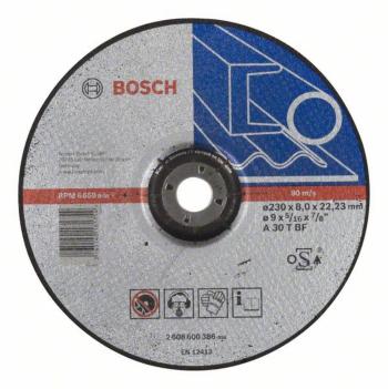 Bosch Accessories  2608600386 brúsny kotúč lomený  230 mm 22.23 mm 1 ks